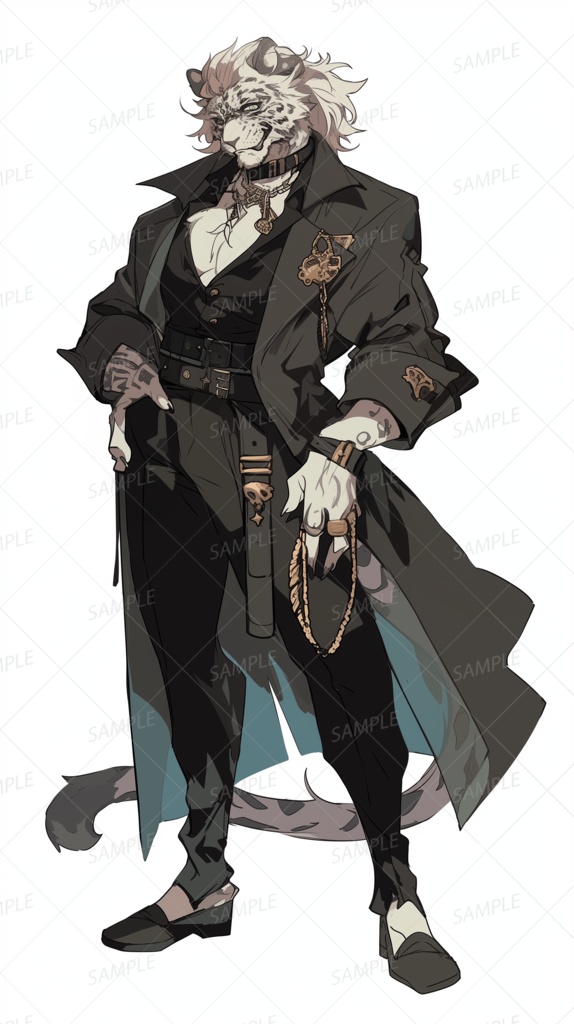 【立ち絵_0180】獅子の契約者