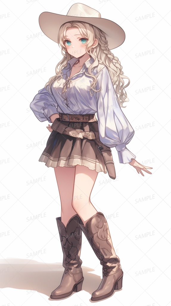 【立ち絵_0184】荒野に咲いた天使