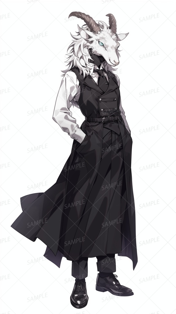 【立ち絵_0186】古書館の夜番執事