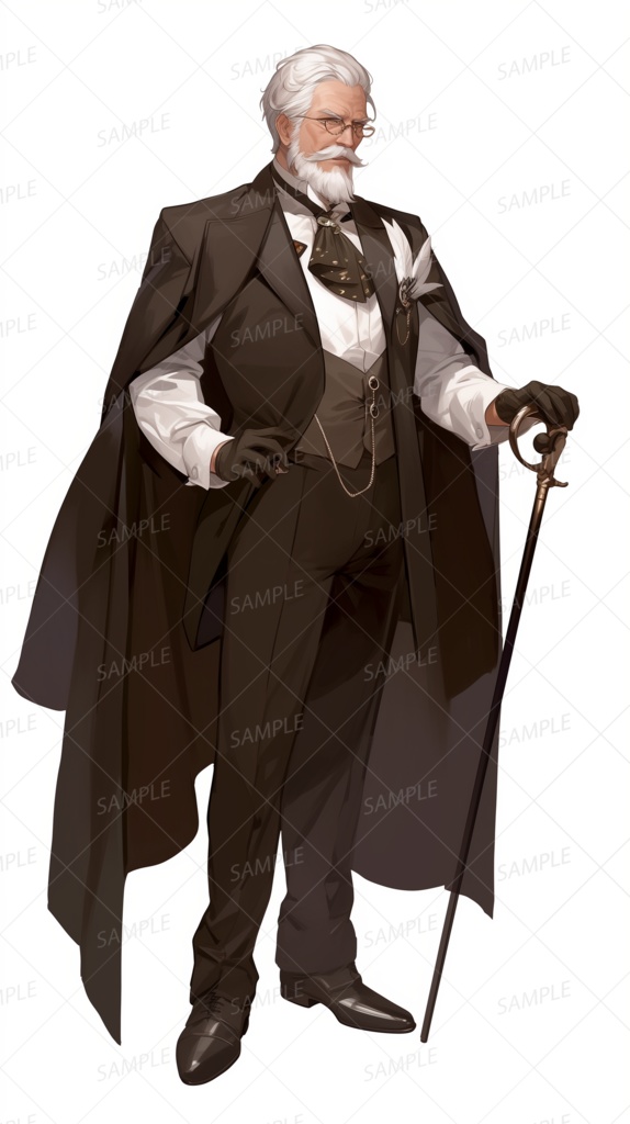 【立ち絵_0197】クロークの執政官