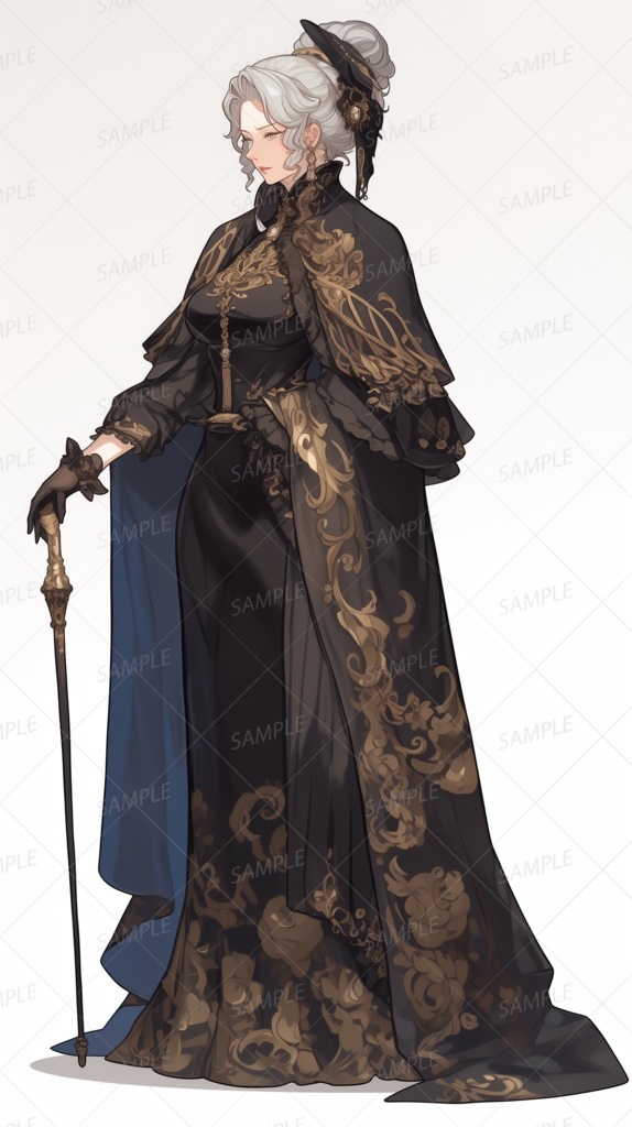 【立ち絵_0198】影を統べる王家の後見人