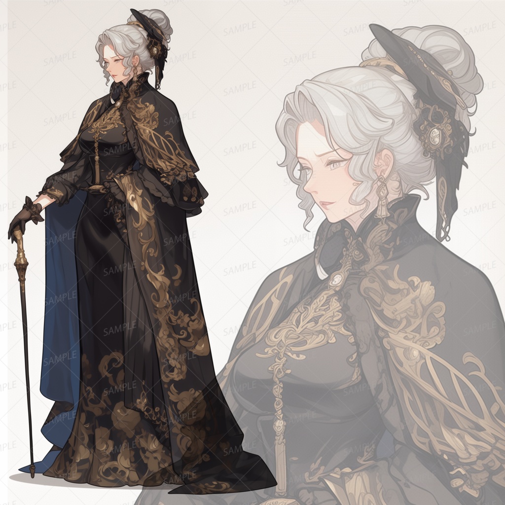【立ち絵_0198】影を統べる王家の後見人