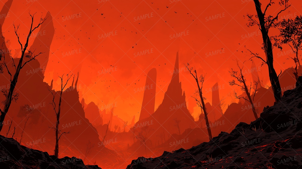 【背景_0051】絶望の境界線ダスト=ロード