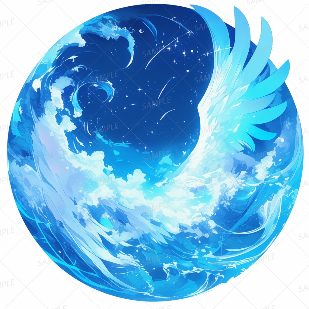 【アイコン_0085】天翔ける星霊の環