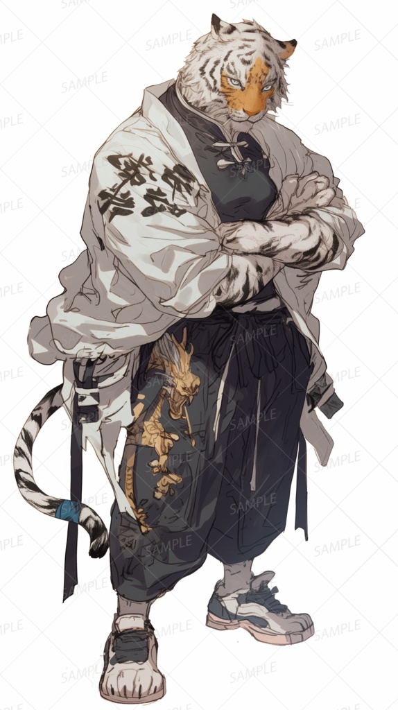 【立ち絵_0207】白虎の街道師範