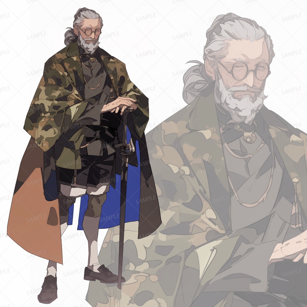 【立ち絵_0209】戦策の老師カイデルス
