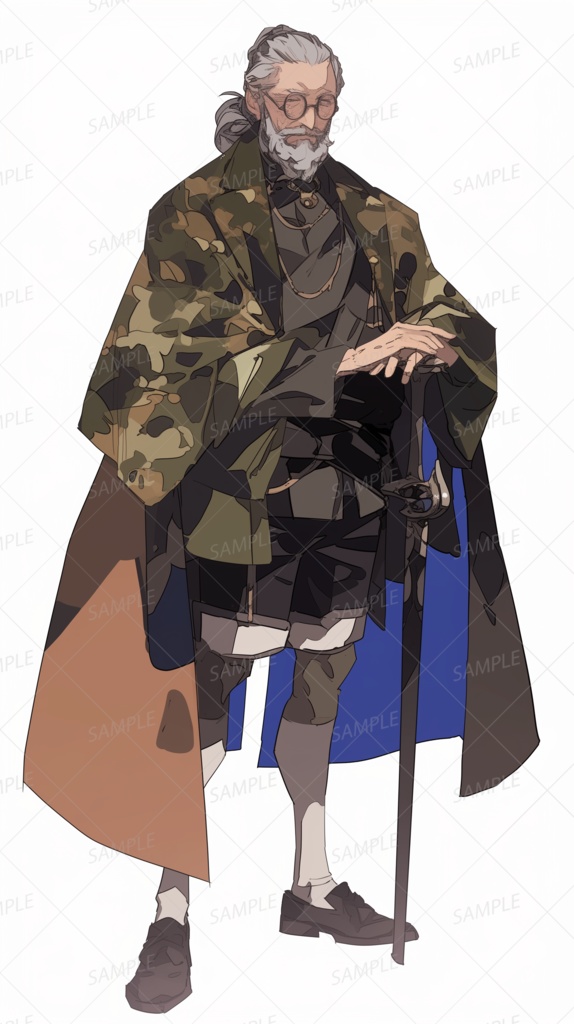 【立ち絵_0209】戦策の老師カイデルス