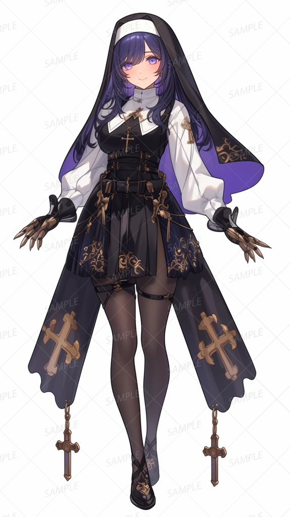 【立ち絵_0215】夜想の祈祷者