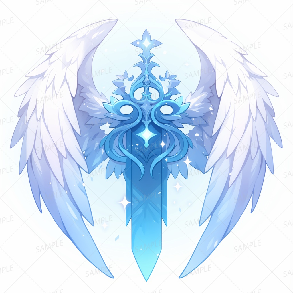 【アイコン_0089】氷晶に宿る天翼剣