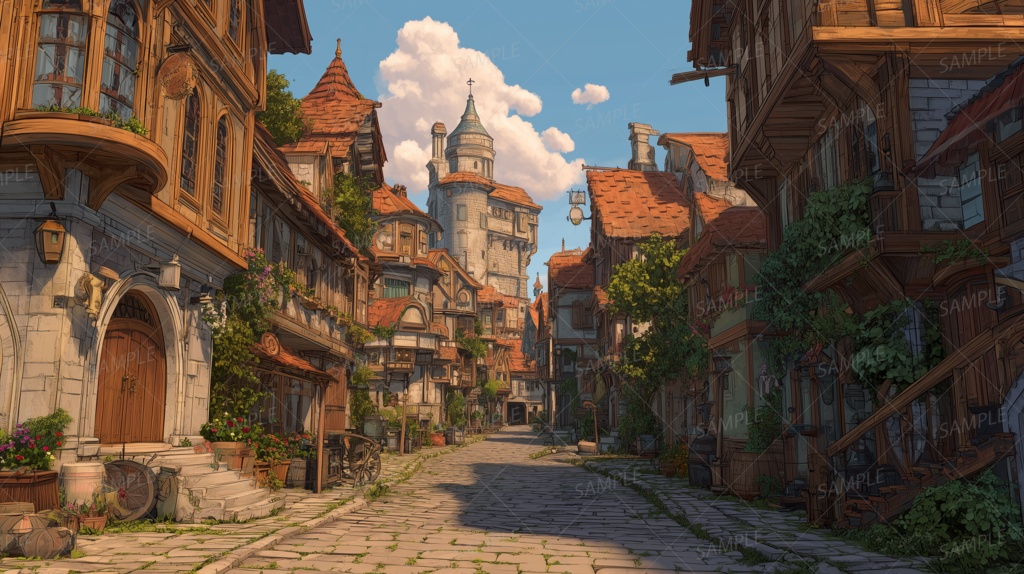 【背景_0058】アルディア陽街区