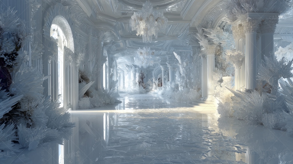 【背景_0061】氷華の回廊エリュシオン