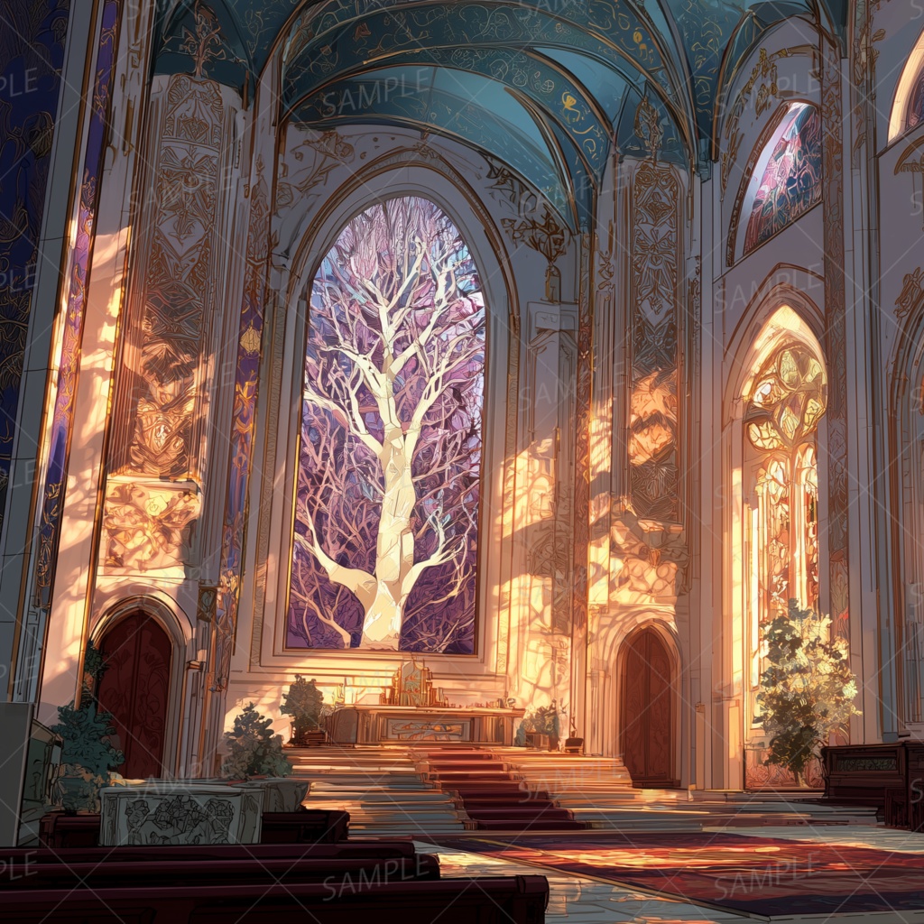 【背景_0064】白樹の聖域アストレイル