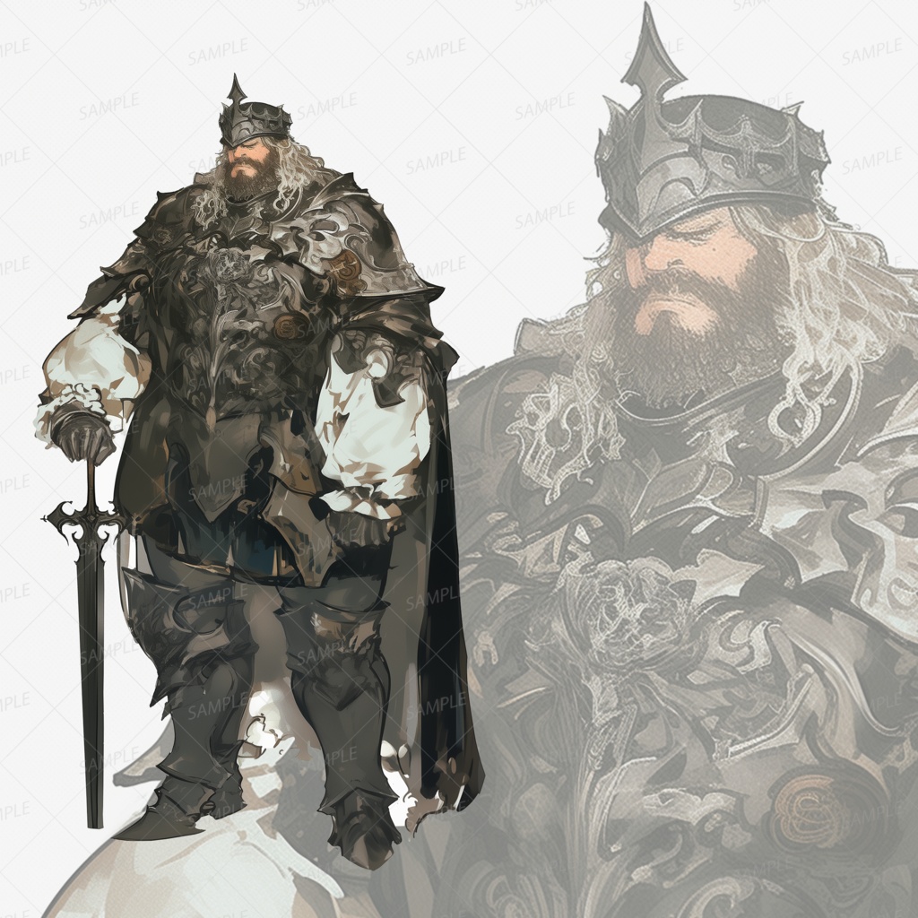 【立ち絵_0248】断罪の鋼王グラーデン