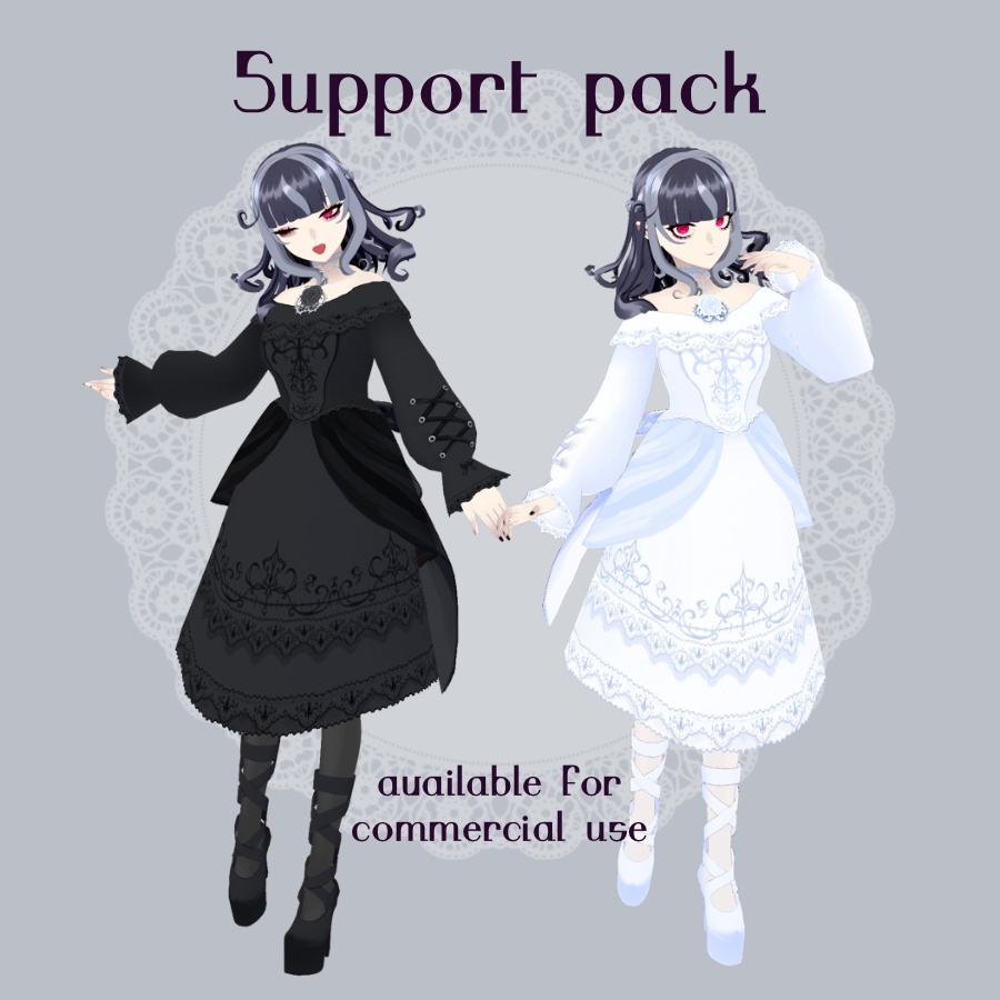 【VRoid衣装】Orlokドレス