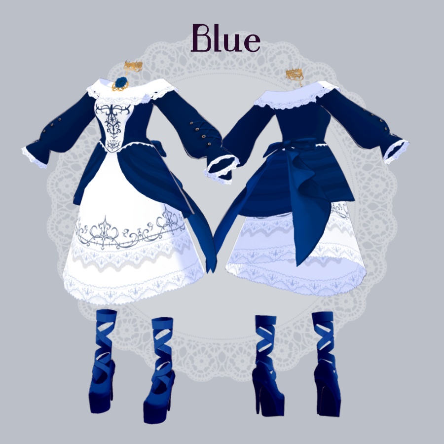 【VRoid衣装】Orlokドレス