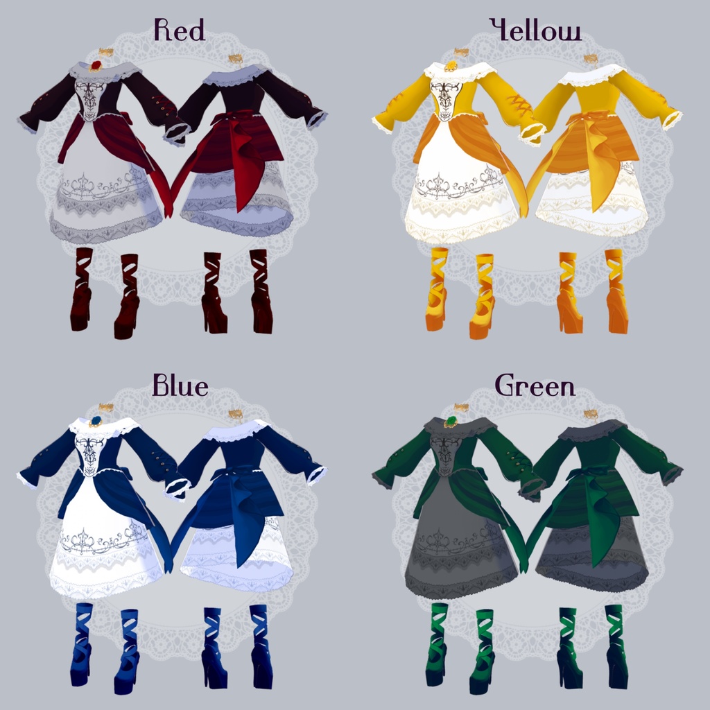 【VRoid衣装】Orlokドレス