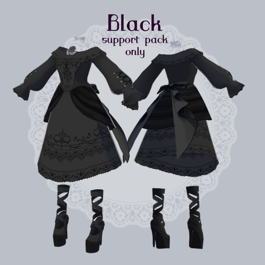 【VRoid衣装】Orlokドレス