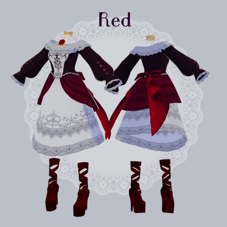 【VRoid衣装】Orlokドレス