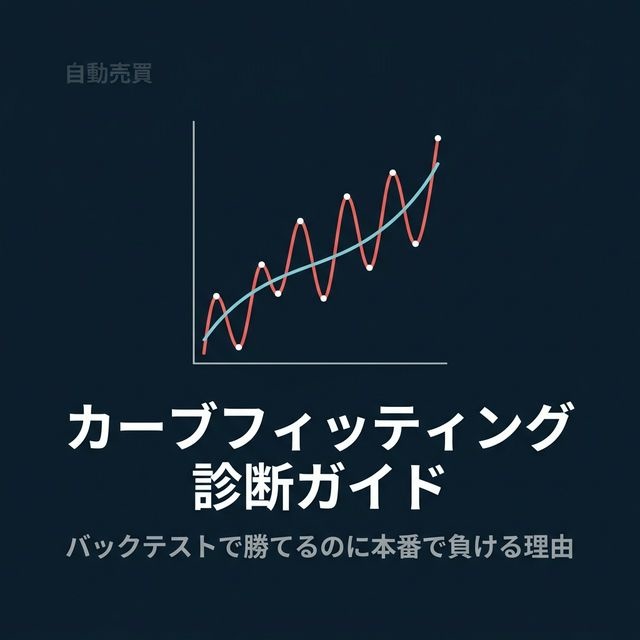 「自動売買 カーブフィッティング診断ガイド」