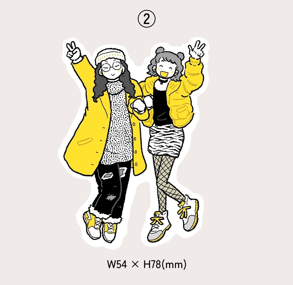 ステッカー【関コミ72】