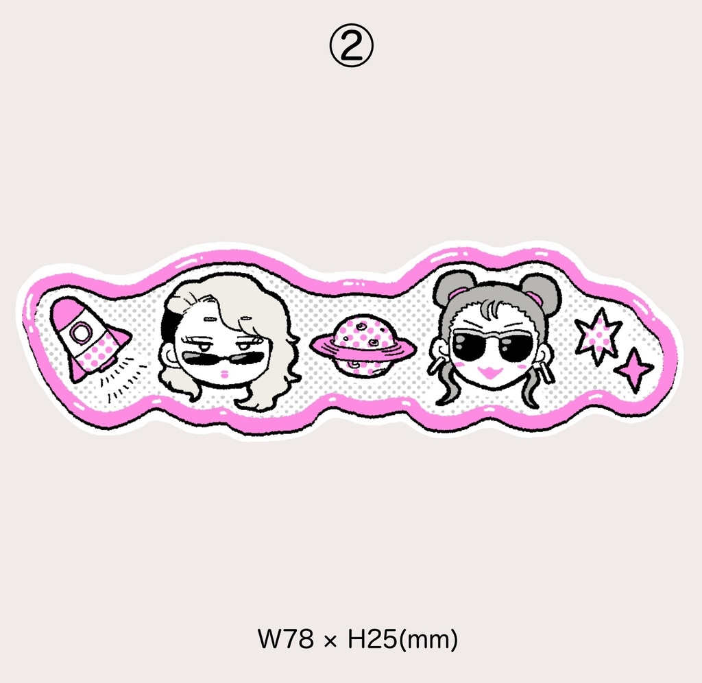 ステッカー【関コミ73】