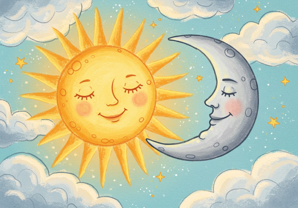 The Secrets of the Sun and Moon -Why do we have day and night?-
