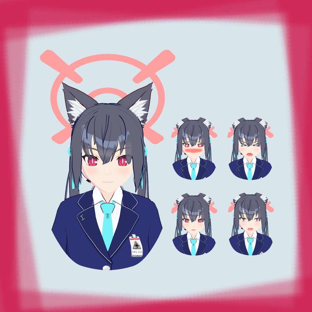 【FREE/無料版あり】黒見セリカ / ファンメイドMMD向けモデル