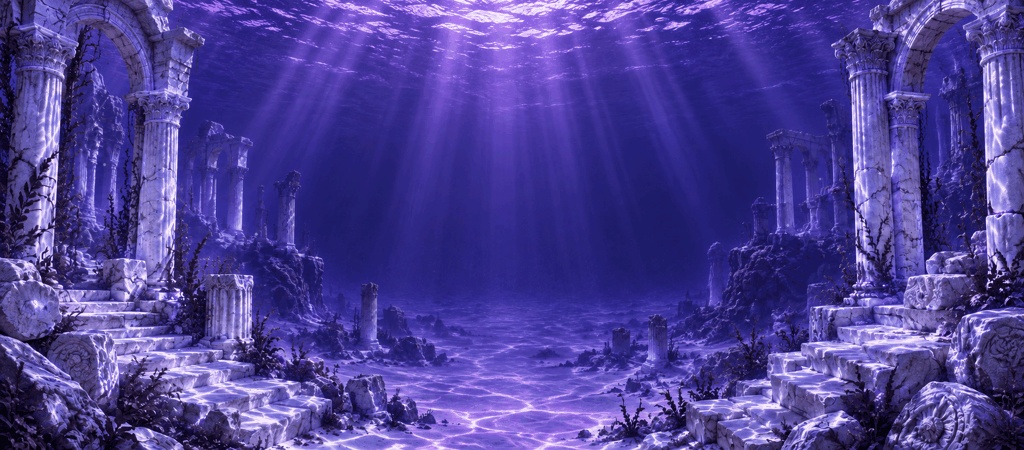【BOOTHショップ背景】幻想アクアリウム|動くGIF背景素材・3デザイン×3色〈全9種〉