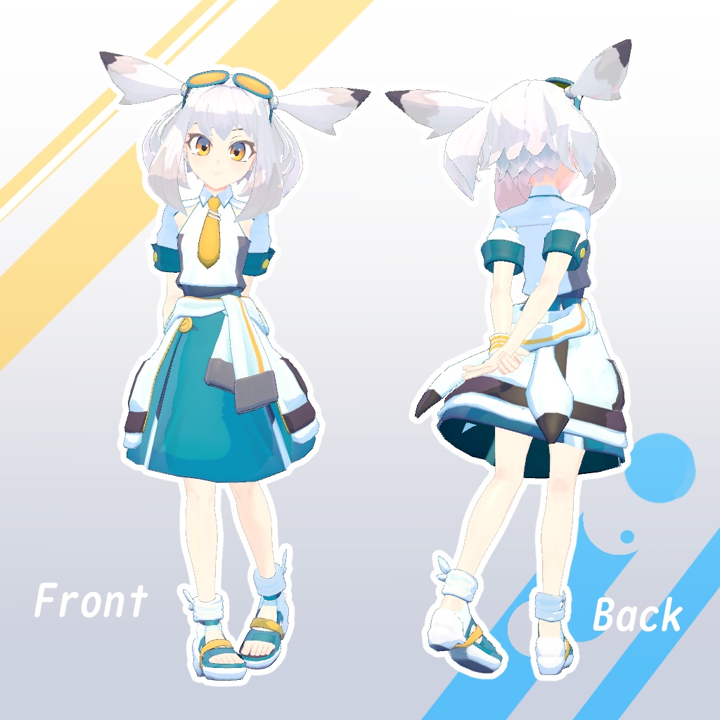 オリジナル3Dモデル「ノア」