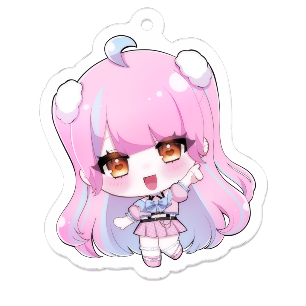 ちっこいもちるなアクキー