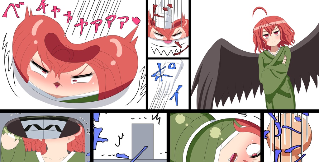 妖怪服装チェンジ変化