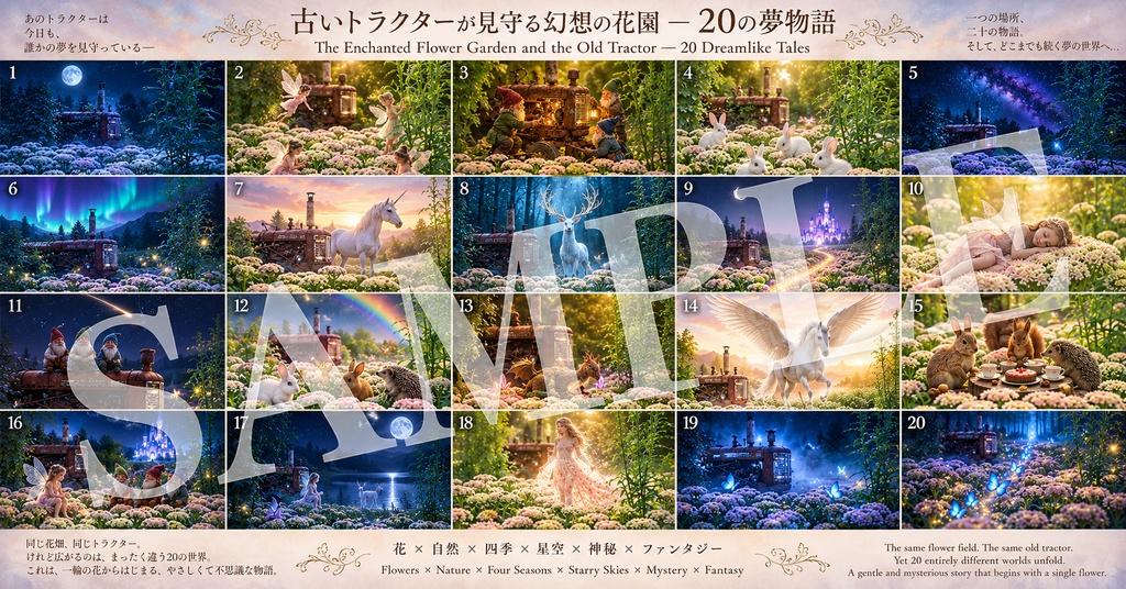 古いトラクターと幻想の花園 ― 20の夢物語