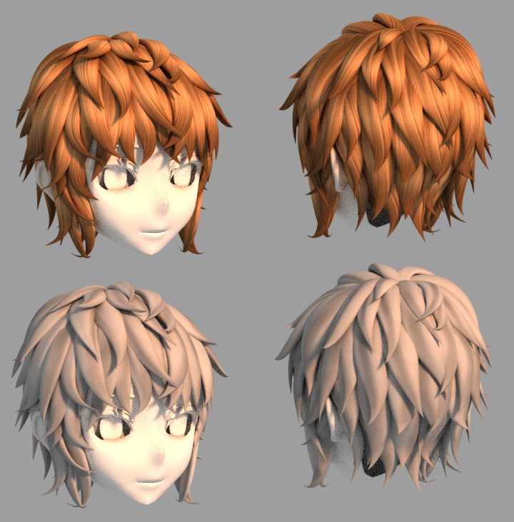 Mini's Unisex hair