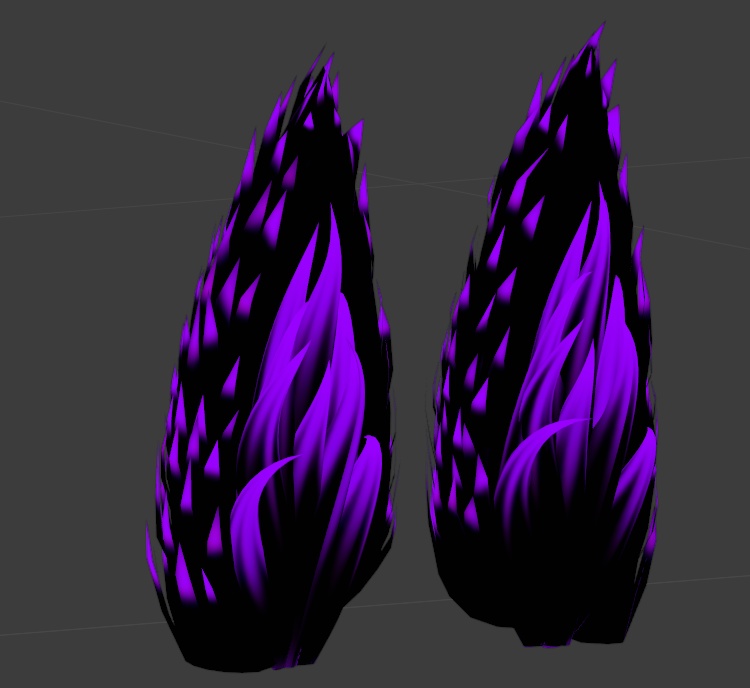 Punk tail and ear set