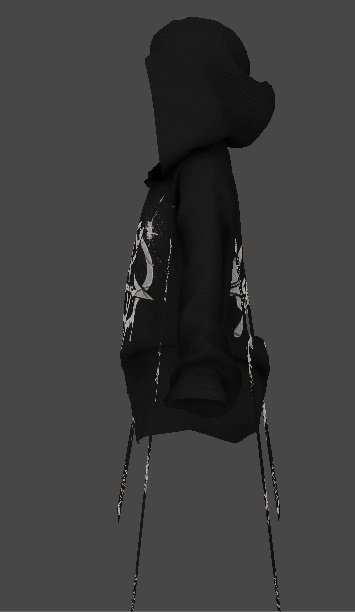 mini's strap hoodie +v2