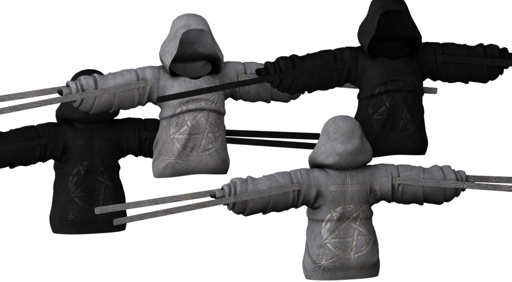 mini's strap hoodie +v2