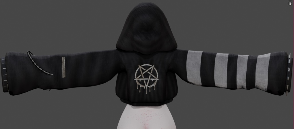 Crop hoodie