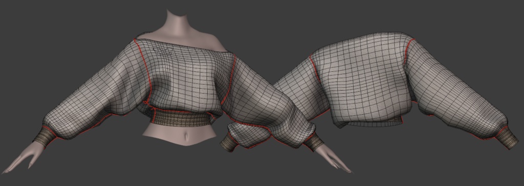 chonky cardigan and crop sweater