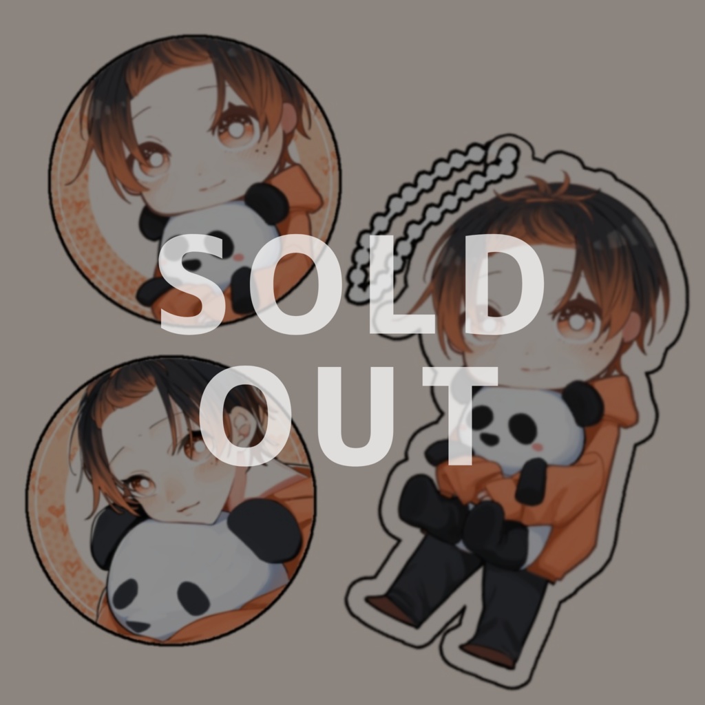 【期間限定】缶バ＆アクキー3点セット 