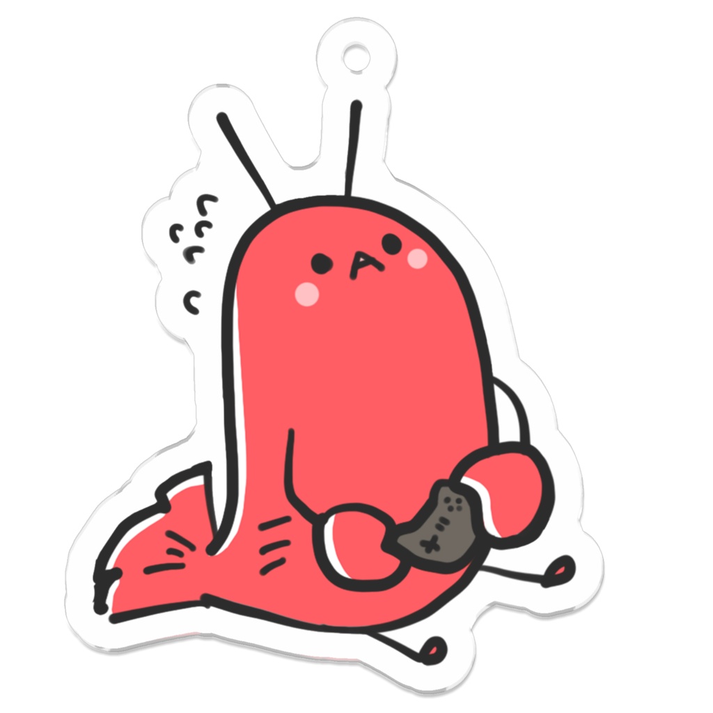 ゲームするぞ!アクリルキーホルダー@べるザリ