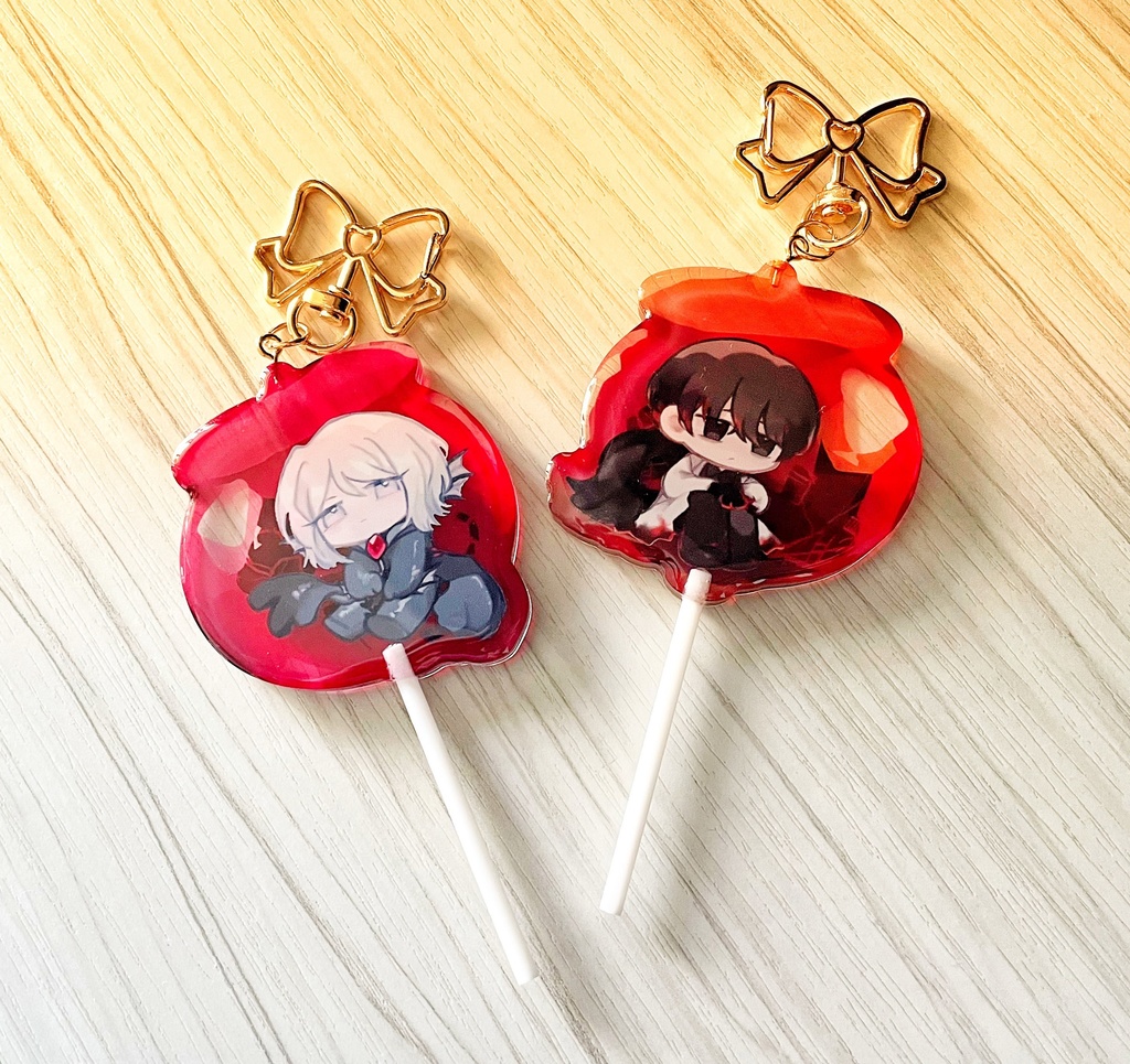 イサン・ファウスト ダイカット棒付きキャンディチャーム