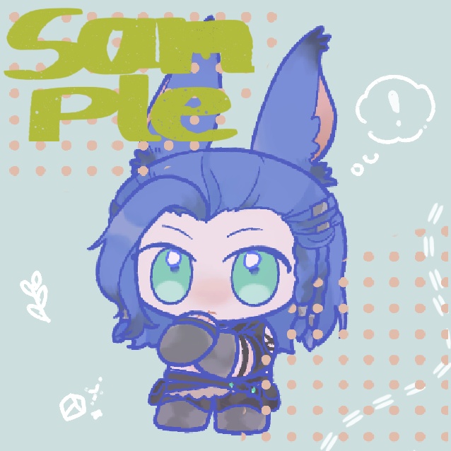 ウヴロ　アクスタクリップ