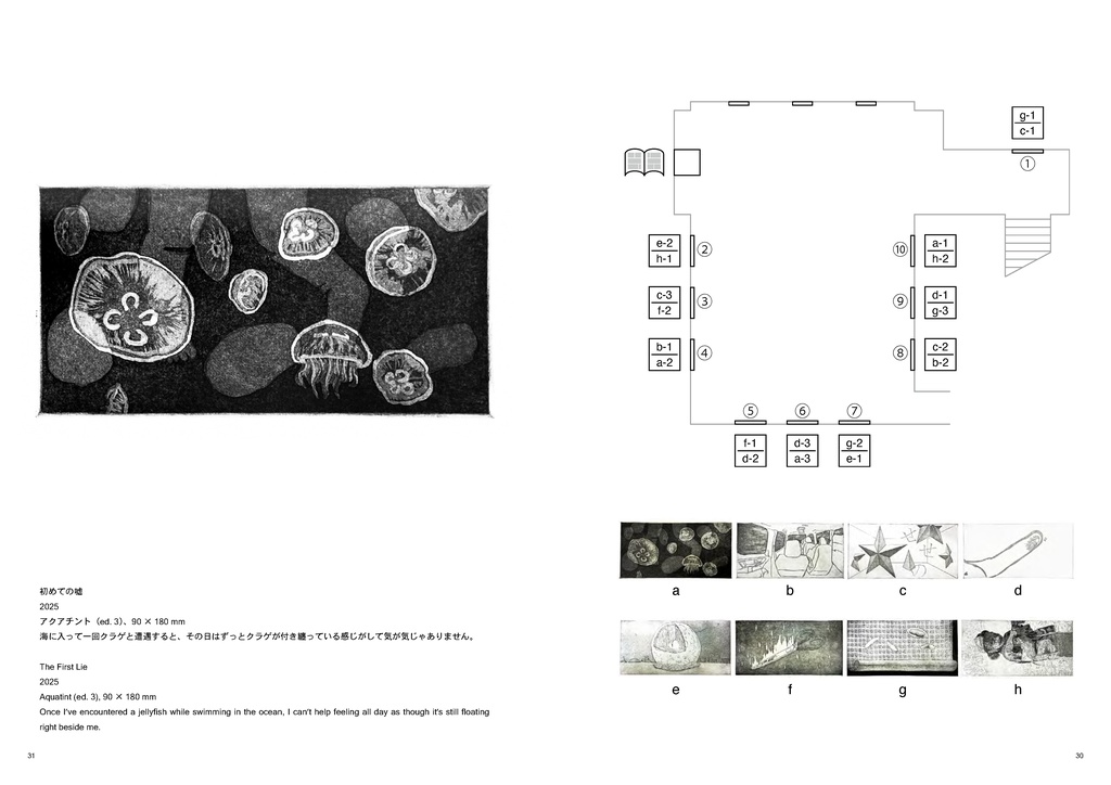 奥野智萌個展「記憶からあとずさり」記録冊子