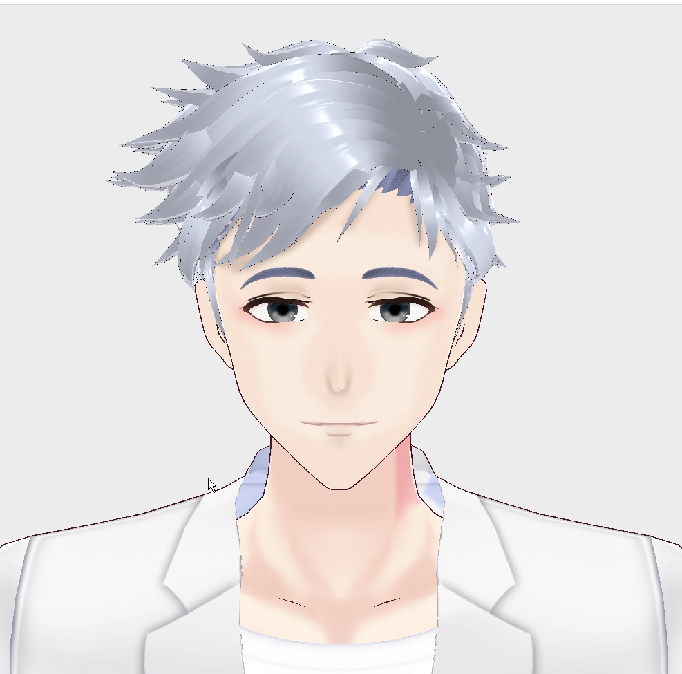 男性用_ツンツン外はねヘア(正式版)