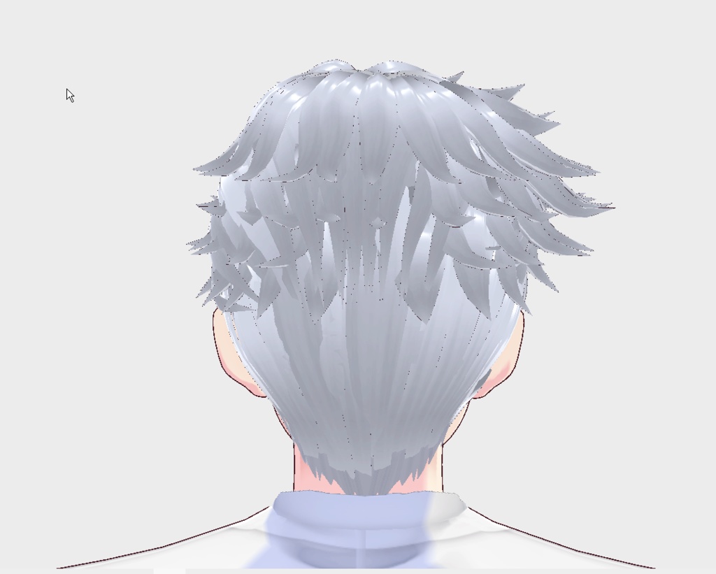 男性用_ツンツン外はねヘア(正式版)