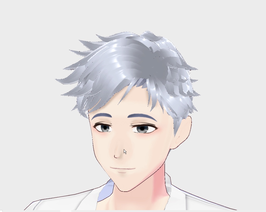 男性用_ツンツン外はねヘア(正式版)