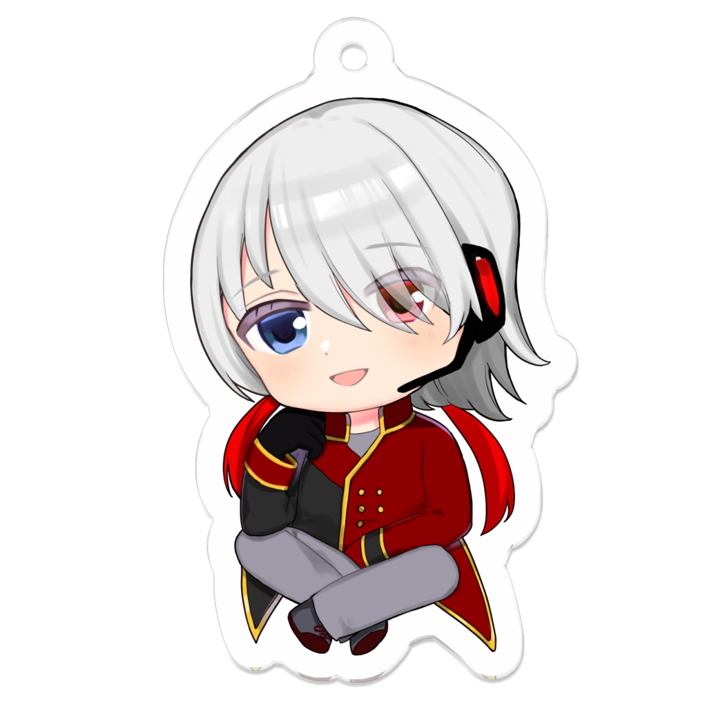 福地ハルトSDアクリルキーホルダーA(お座り)