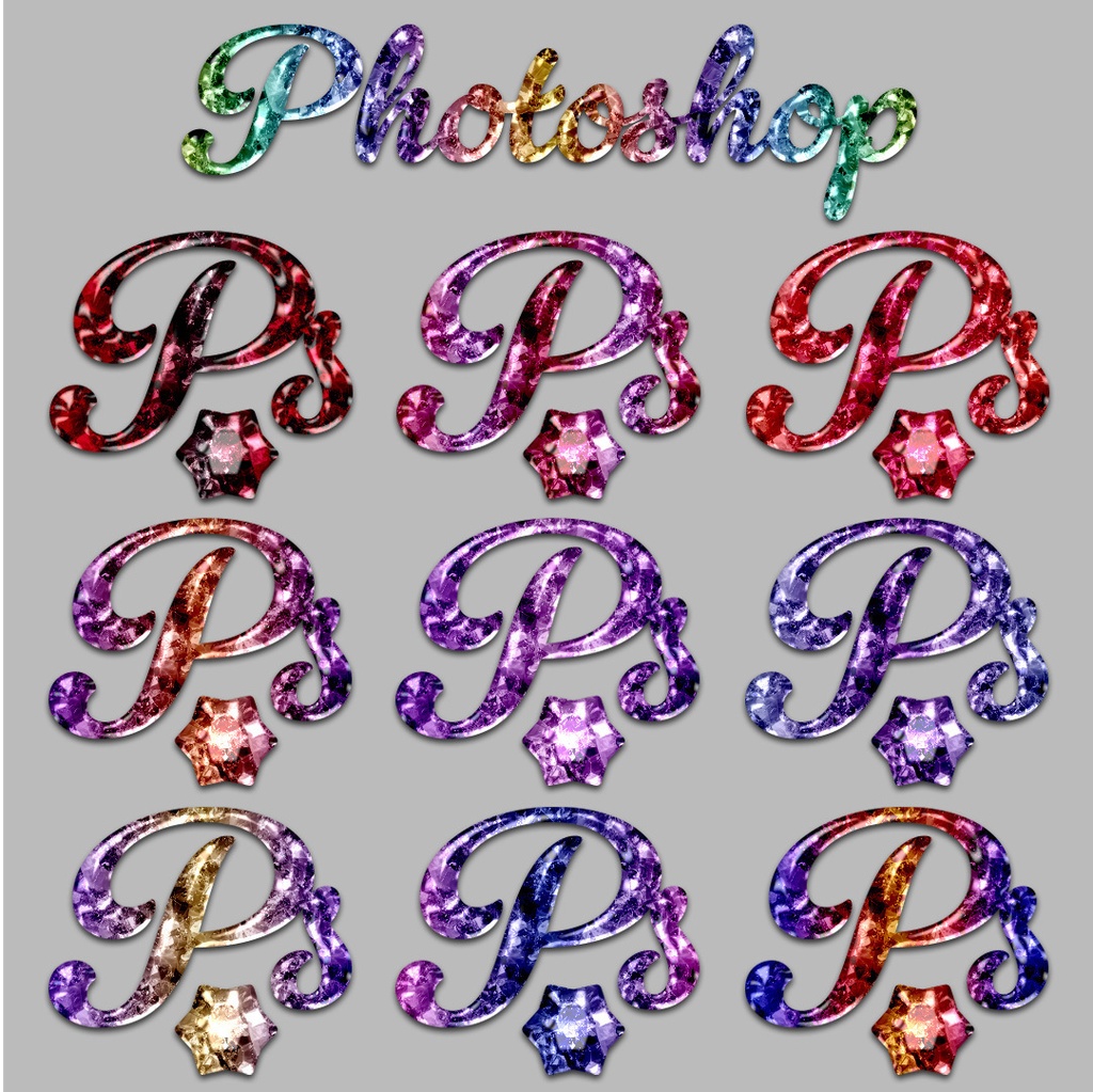 Photoshop 極上のジュエルスタイル