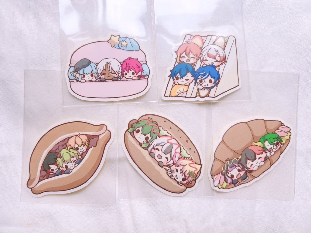 【匿名配送】はさまれシール