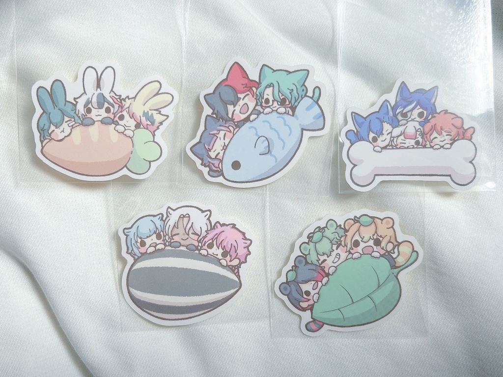 【匿名配送】のっかりアニマルシール